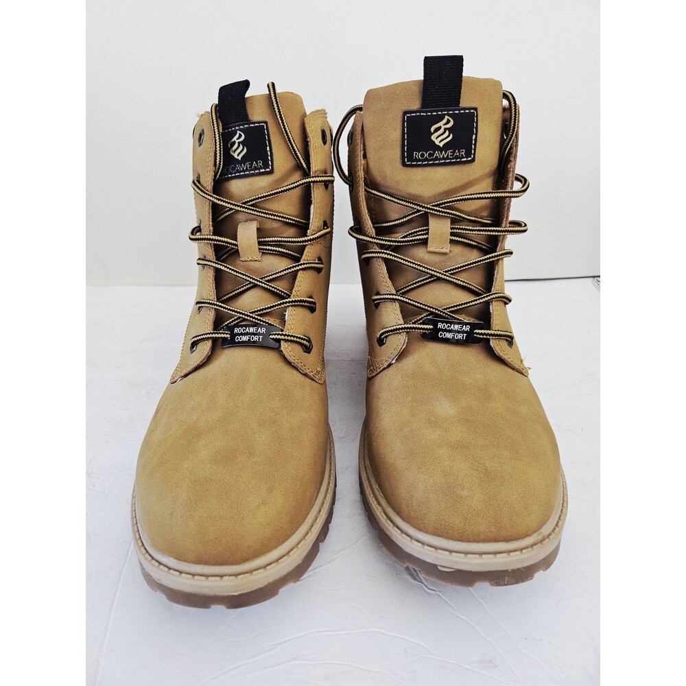 Rocawear Men's Suede Boots - Size 10.5 NWOT Brown